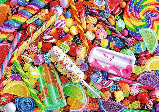Trefl Prime Puzzle Color Splash Cubic Gradient Lollies And Candies, 1000 Pcs