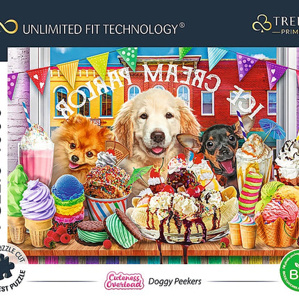 Trefl Prime Puzzle Cuteness Overload Dogs, 1000 Pcs