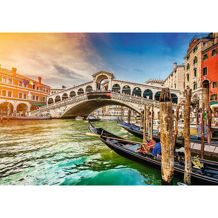 Trefl Prime Puzzle Romantic Sunset Venice, 1000 Pcs