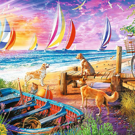 Trefl Prime Puzzle Vacaytime Summer Evening, 1000 Pcs