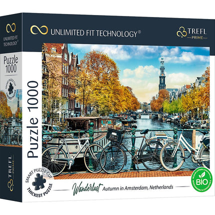Trefl Prime Puzzle Wanderlust Amsterdam, 1000 Pcs