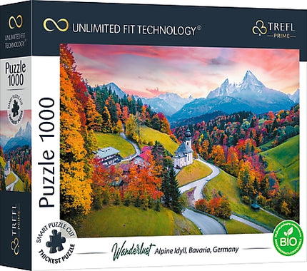 Trefl Prime Puzzle Wanderlust Bavaria, 1000 Pcs