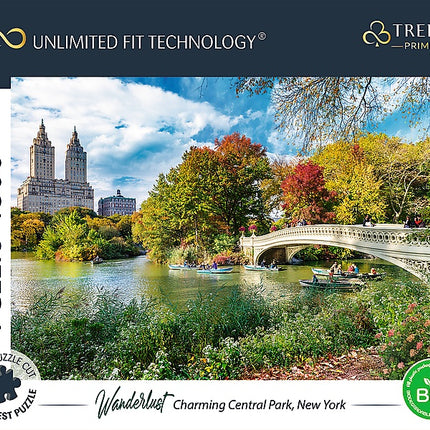 Trefl Prime Puzzle Wanderlust Central Park, 1500 Pcs