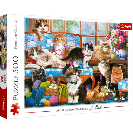 Trefl Puzzle Cats 500 Pcs