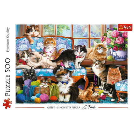 Trefl Puzzle Cats 500 Pcs