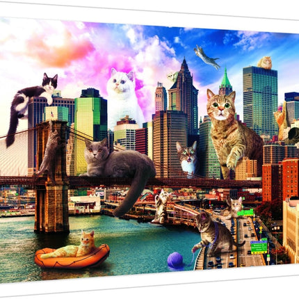 Trefl Puzzle Cats In New York 1000 Pcs