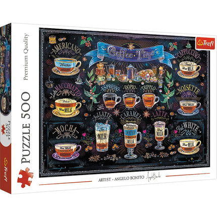 Trefl Puzzle Coffee, 500 Pcs