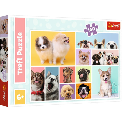 Trefl Puzzle Dogs 160 Pcs