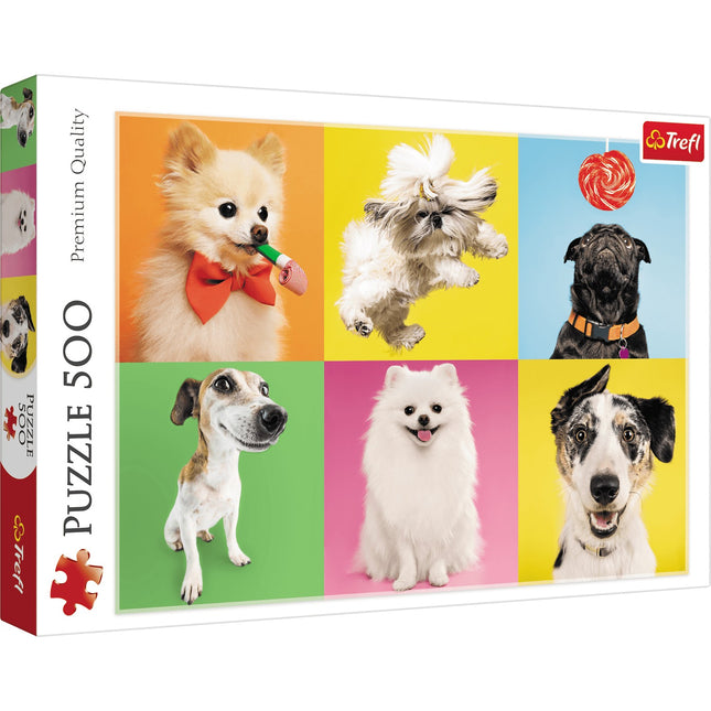Trefl Puzzle Dogs 500 Pcs