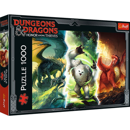 Trefl Puzzle Dungeons And Dragons Monsters 1000 Pcs