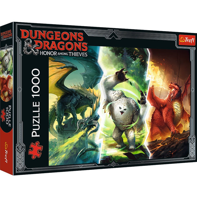 Trefl Puzzle Dungeons And Dragons Monsters 1000 Pcs
