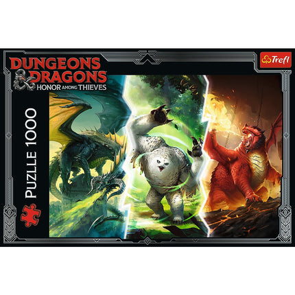 Trefl Puzzle Dungeons And Dragons Monsters 1000 Pcs