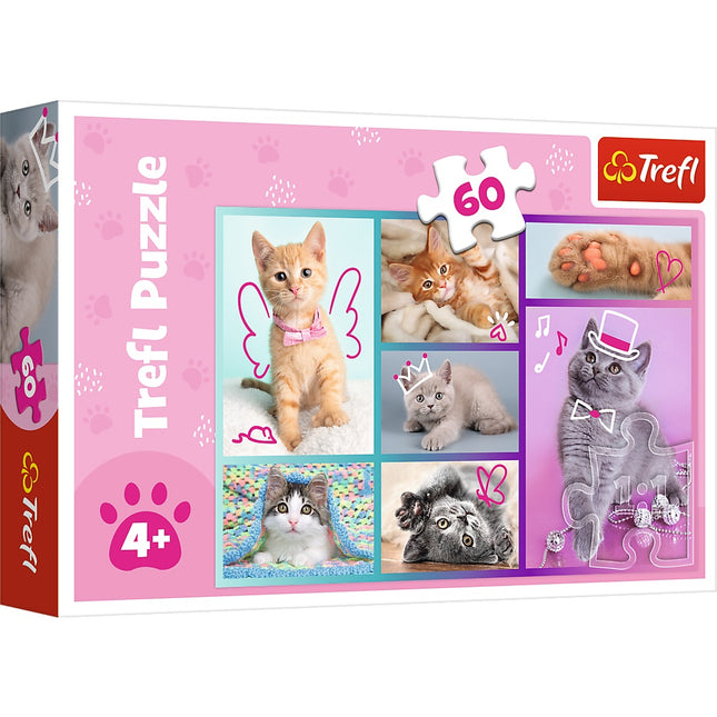 Trefl Puzzle Kittens 60 Pcs