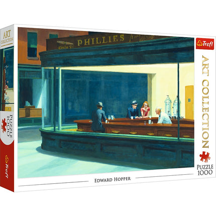Trefl Puzzle Nighthawks, 1000 Pcs