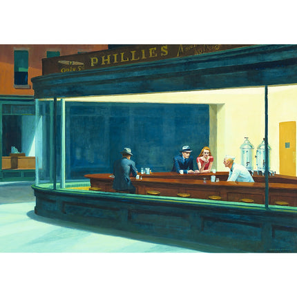 Trefl Puzzle Nighthawks, 1000 Pcs