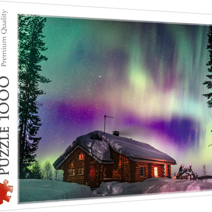 Trefl Puzzle Polar Lights In Finland 1000 Pcs