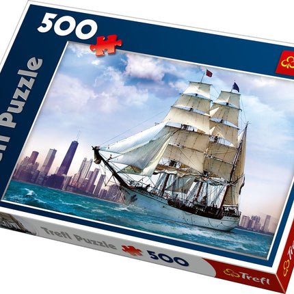 Trefl Puzzle Sailing Chicago 500 Pcs