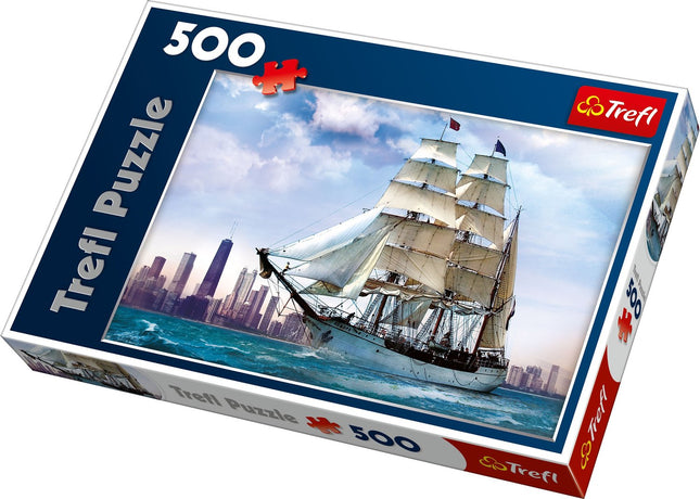 Trefl Puzzle Sailing Chicago 500 Pcs