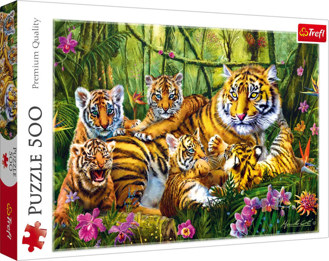 Trefl Puzzle Tigers 500 Pcs