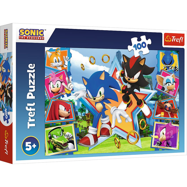Trefl Sonic Puzzle, 100 Pcs