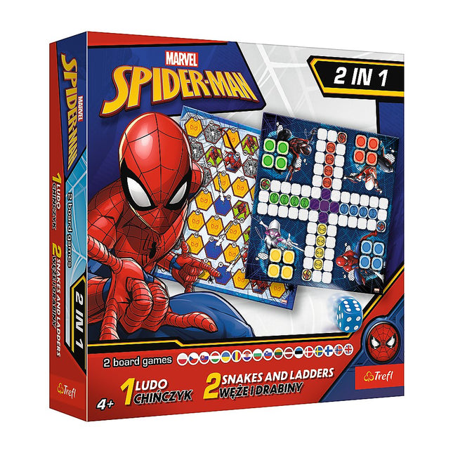 Trefl Spider-Man Board Game 2 In 1