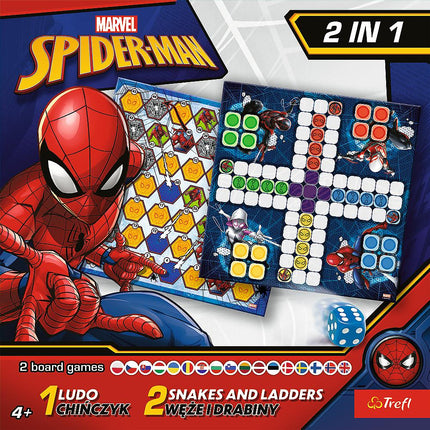 Trefl Spider-Man Board Game 2 In 1