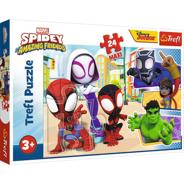 Trefl Spider-Man Maxi Puzzle 24 Pcs Spidey