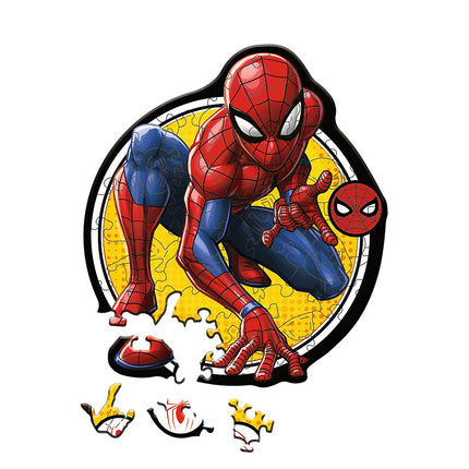 Trefl Spiderman Wooden Puzzle Spiderman 50 Pcs