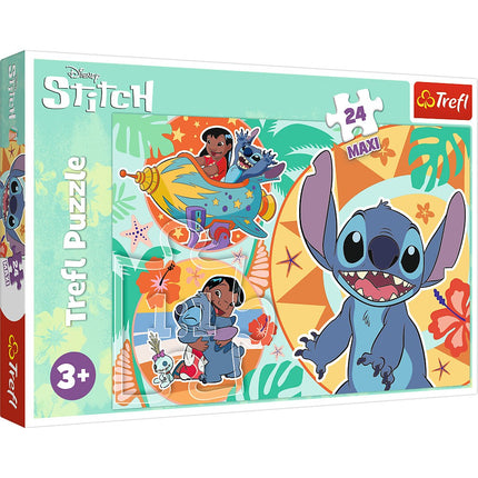 Trefl Stitch Maxi Puzzle, 24 Pcs
