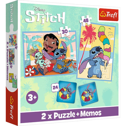 Trefl Stitch Puzzle Set 30+48+M24