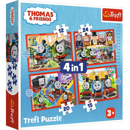 Trefl Thomas & Friends Puzzle 4 In 1 Set Thomas