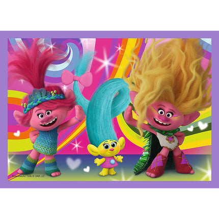 Trefl Trolls Puzzle 4 In 1 Set