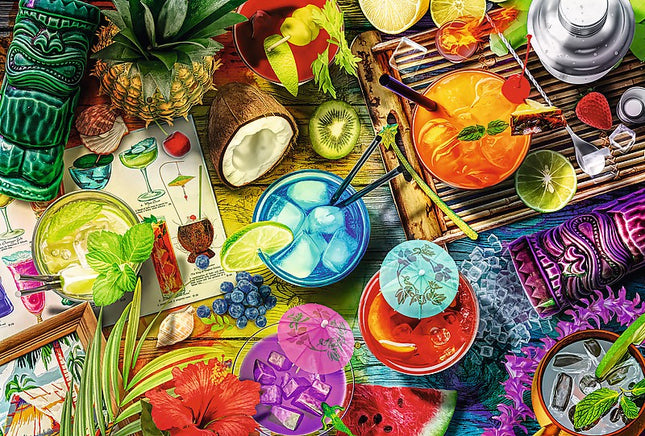 Trefl Wooden Puzzle Colorful Cocktails 500+1 Pcs