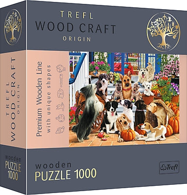Trefl Wooden Puzzle Doggy Friendship 1000 Pcs