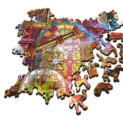 Trefl Wooden Puzzle Magical Chamber 1000 Pcs