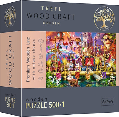Trefl Wooden Puzzle Magical World 500+1 Pcs
