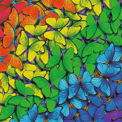 Trefl Wooden Puzzle Rainbow Butterflies 500+1 Pcs