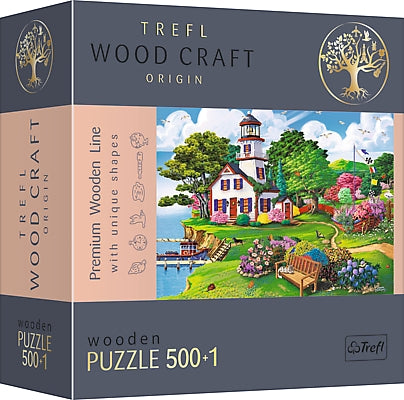 Trefl Wooden Puzzle Summer Haven 500+1 Pcs