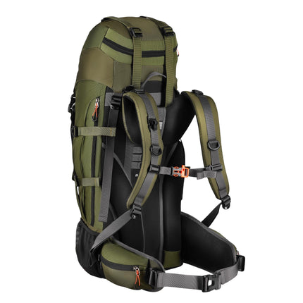 Trekking Backpack 60L with Adjustable Back Length