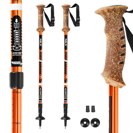 Trekking Poles, Adjustable, Lightweight, Pair