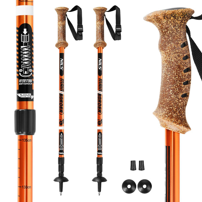 Trekking Poles, Adjustable, Lightweight, Pair