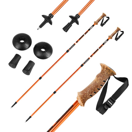 Trekking Poles, Adjustable, Lightweight, Pair