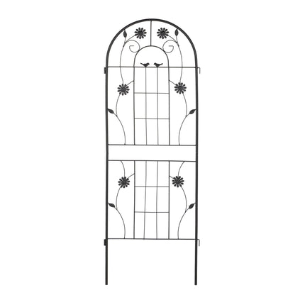Trellis 150 cm set of 2 black