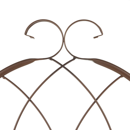 Trellis 180 cm set of 2 brown