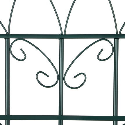 Trellis 220 cm set of 2 green