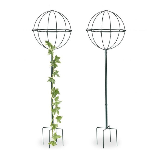 Trellis globe set in two