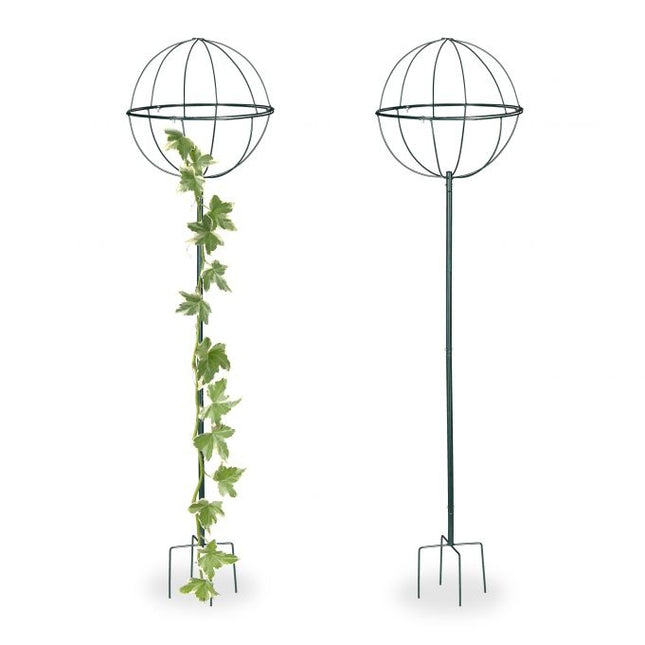 Trellis globe set in two