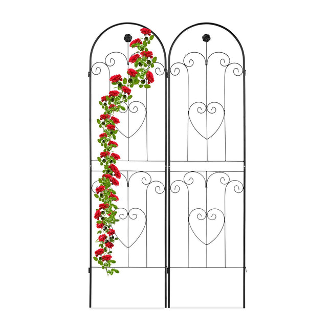 Trellis metal set of 2