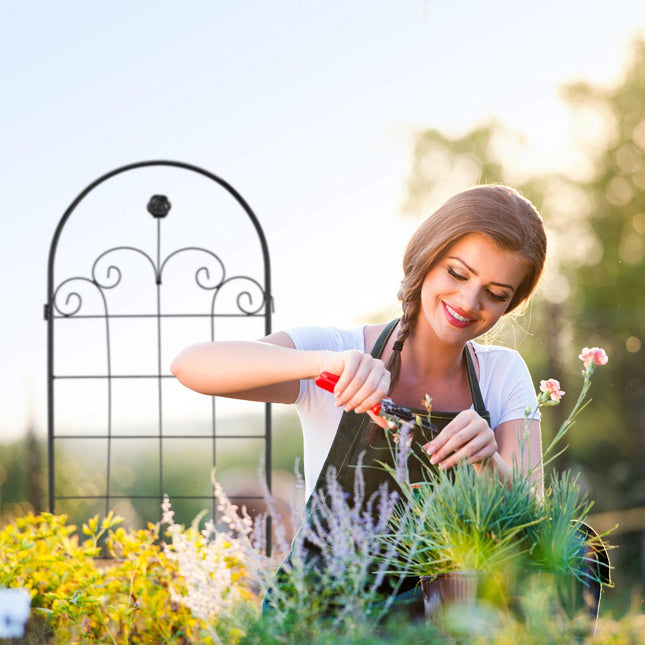 Trellis metal set of 2