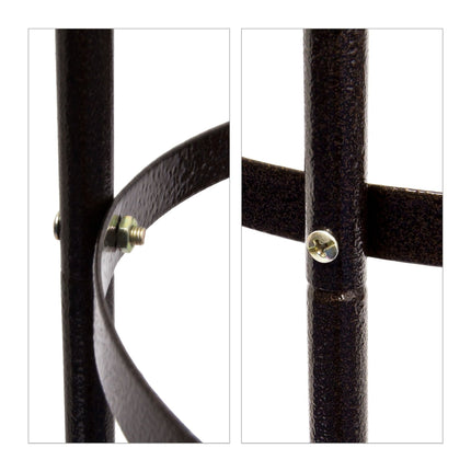 Trellis obelisk metal brown 190 cm